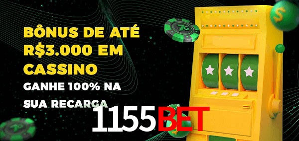 1155Bet melhor bônus de depósito